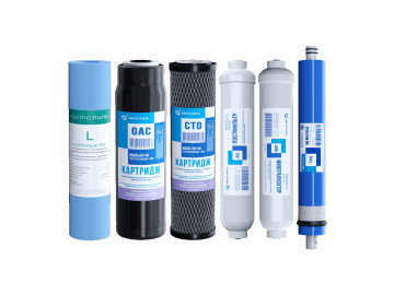 Улучшенный комплект картриджей ЧИСТО ПИТЬ 6-75-L2